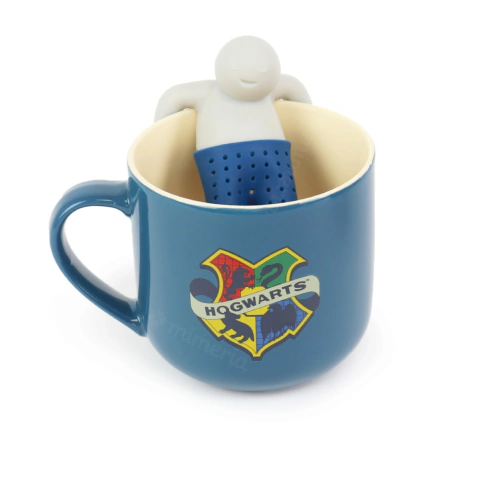 Caneca com Infusor para Chá Harry Potter Hogwarts Houses 350 ml