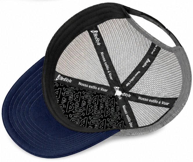 Boné Trucker Bordado Bird