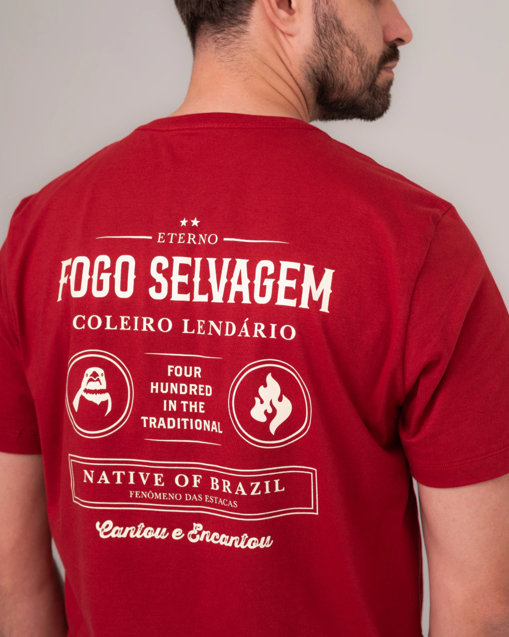 T-Shirt MC Fogo Selvagem Grafia