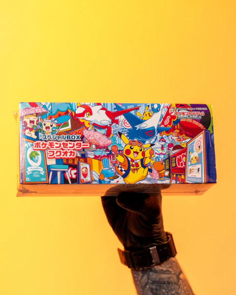 Special BOX Pokémon Center Fukuoka — Japonês Lacrado