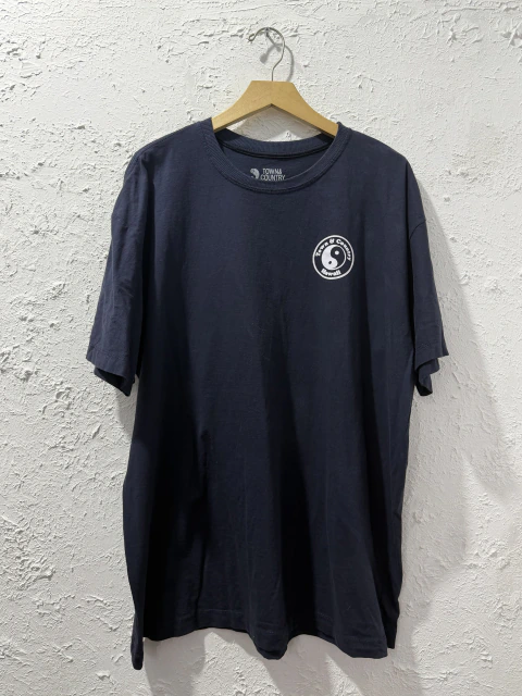 Camiseta Town & Country Yin Yang Azul Marinho