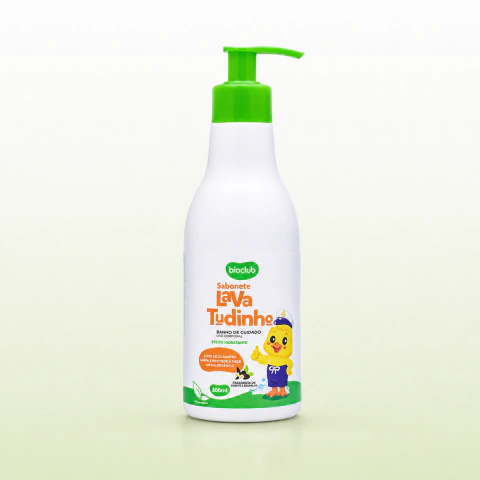 Sabonete De Corpo Líquido Infantil Baby - Sabonete Lava Tudinho Bioclub® 300ml