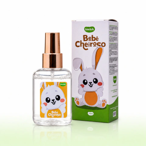 Colônia sem Álcool Infantil Baby- Bioclub® 120ml