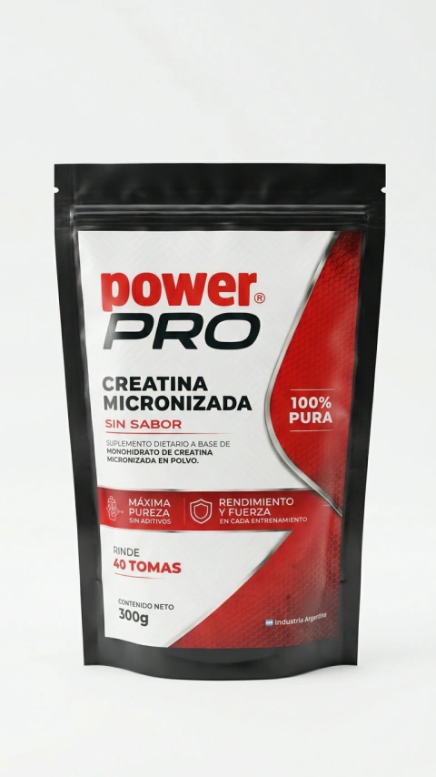 Creatina Micronizada Power Pro - Sin Sabor
