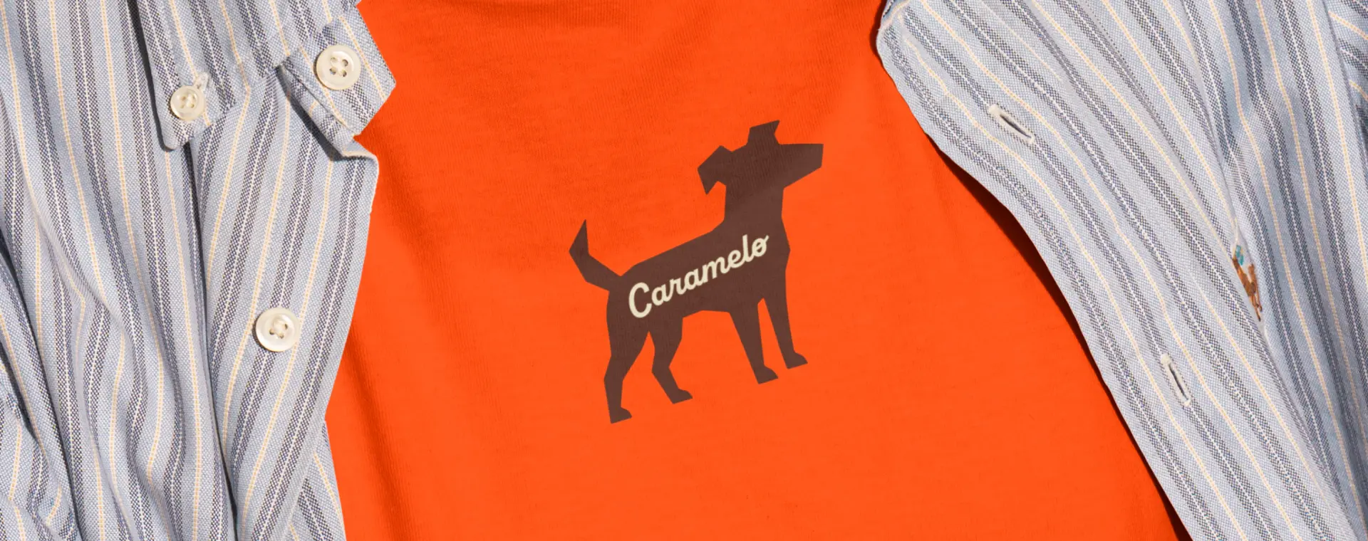 Camiseta Café Caramelo