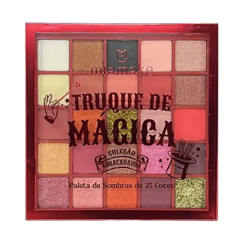Sombra Para Olhos Miamake Paleta De Sombras 25 Cores