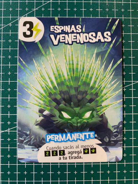 Carta Espinas Venenosas - King of Tokyo Origins