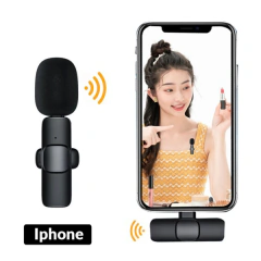Kit 2 Microfone Lapela Wireless Sem Fio Para iPhone iPad Lig - comprar online