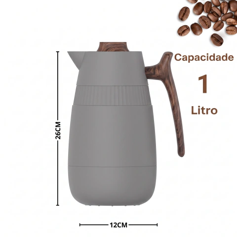 Garrafa Térmica Mantiqueira Botão Click