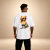 Camiseta Oversized - Lobo Blanco