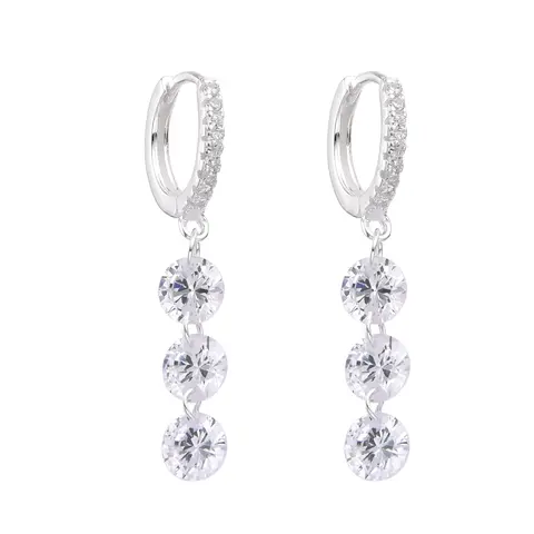 Aros Puntos de Luz 14mm Plata 925