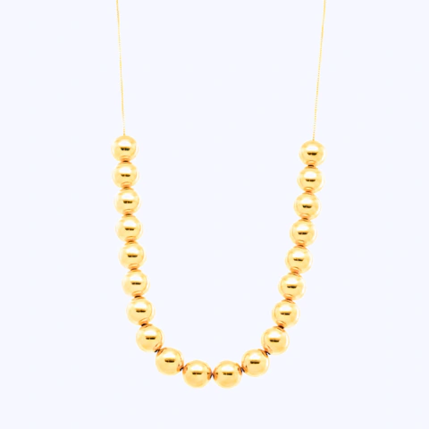 Choker Bolinhas Mix Leonie Ouro