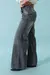 Jean Wide Leg Gris Cintura Recorte - Julitabaires