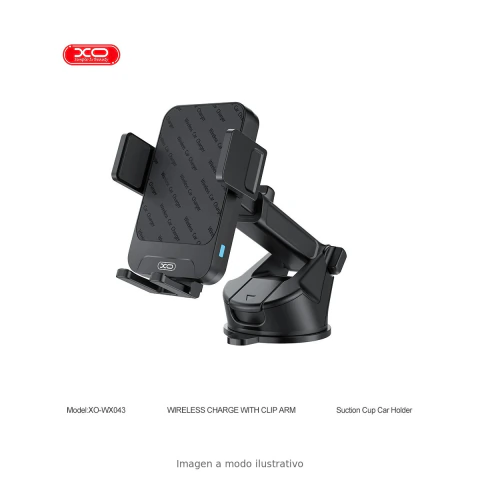 Soporte Celular/cargador XO-WX043 para Tablero de Auto 15w