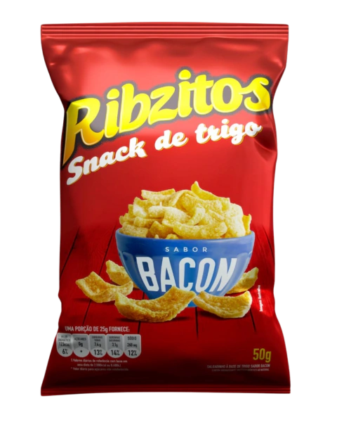 Ribzitos RibSnack – Bacon (50g)