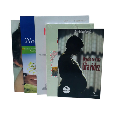 Kit 05 Livros Católicos Nada Nos Faltará