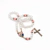 Terço Nossa Senhora De La Salette Perola Branco 8 mm na internet