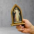 Capelinha Jesus Misericordioso Madeira 14 cm - Armazém Católico | Artigos Religiosos Católicos | Loja Católica