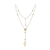 Colar Terço Cristal Branco Feminino Nossa Senhora Aparecida - loja online