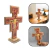 Crucifixo Cruz São Damião São Francisco De Mesa 20 Cm