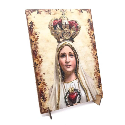 Quadro de Mesa Nossa Senhora de Fatima