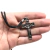 Colar Cordão Com Crucifixo Medalha Duas Cruzes Prateado na internet