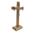 Crucifixo Mesa E Parede Cruz Saletina La Salette Madeira Clara 18 Cm - Armazém Católico | Artigos Religiosos Católicos | Loja Católica