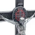 Crucifixo de Mesa Medalha de São Bento Metal Prata Velha 25 cm - loja online