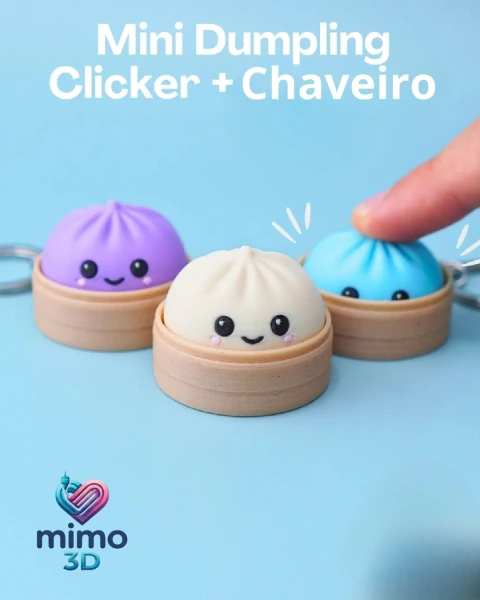 Chaveiro Fifget Clicker Mini Bolinho