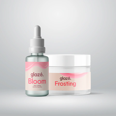 RUTINA GLAZÉ sérum y crema facial - Bloom + Frosting
