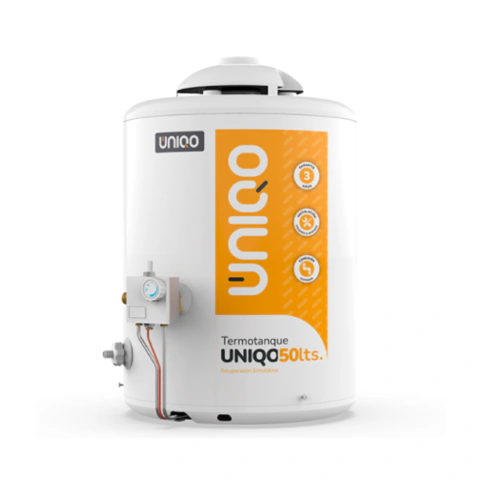 TERMOTANQUE UNIQO 50LTS A GAS