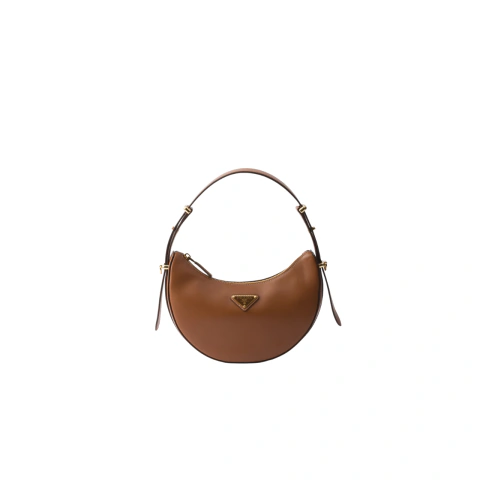 BOLSA PRADA ARQUÉ CONHAQUE