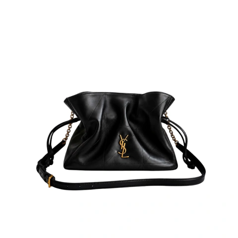 BOLSA POUCH JASMIE DE OMBRO EM COURO