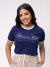 Camiseta Sou Luz Vest Glory to God - Azul Marinho