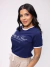 Camiseta Sou Luz Vest Glory to God - Azul Marinho na internet