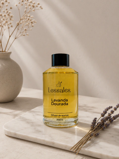 Difusor de Aromas 200 ml | Lavanda Dourada