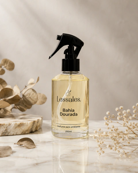 Perfume para Ambiente 200 ml | Bahia Dourada