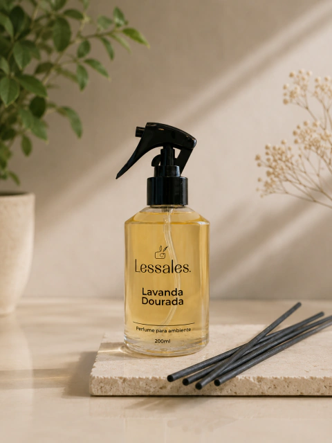 Perfume para Ambiente 200 ml | Lavanda Dourada