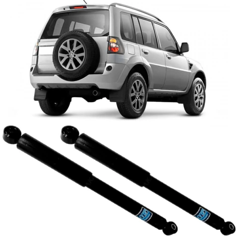 2 Amortecedor Mitsubishi Pajero 2000 a 2015 Traseiro Nakata