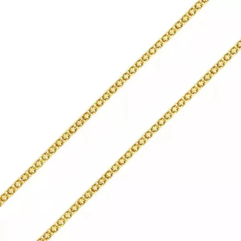 Corrente De Ouro 18k Bismarck De 2,0mm Com 45cm