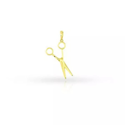 Pingente De Ouro 18k Tesoura