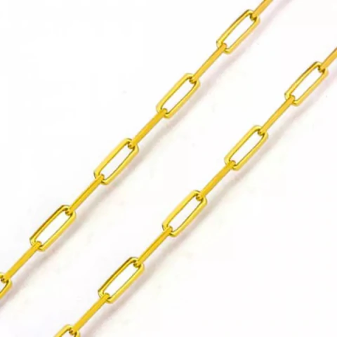 Corrente De Ouro 18k Cartie Longa De 1,9mm Com 60cm