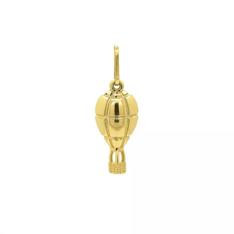 Pingente De Ouro 18k Balão