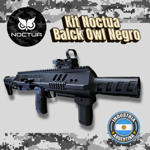 Kit Noctua Black Owl Negro