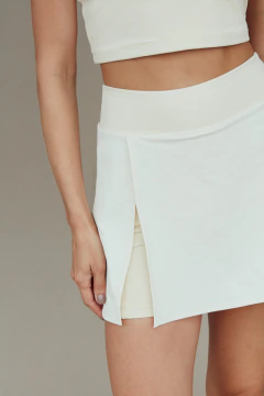 Short Saia Tennis Court - Off White