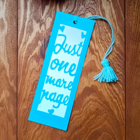 Bookmark "Just one more page"