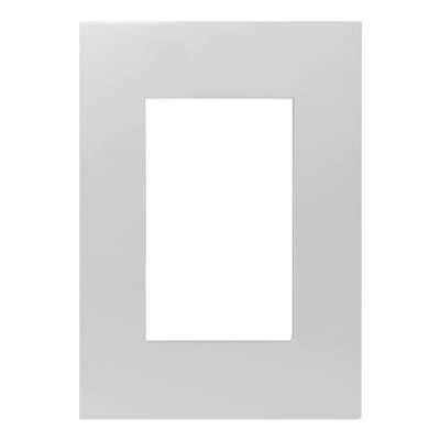 TAPA BLANCA PARA BASTIDOR 3 MODULOS - JELUZ