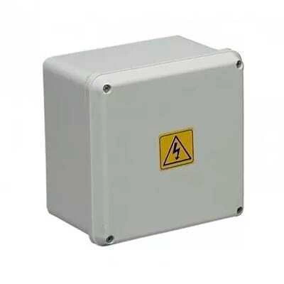 CAJA DE PASO ESTANCA 90X90X75MM GRIS IP65 - TAAD