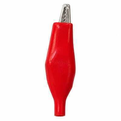 PINZA COCODRILO GRANDE ROJO (62MM)