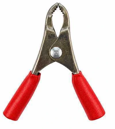 PINZA COCODRILO 15A ROJO (60MM)